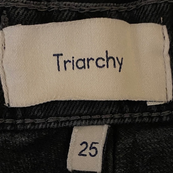 Triarchy Classic Black Women's Jeans Size 25 - Picture 6 of 7